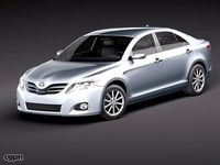 Toyota Camry Sedan 2010 base3d model