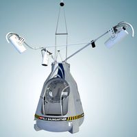 Red Bull Stratos Capsule with Balloon3d model