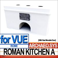 Ancient Rome Kitchen A3d model