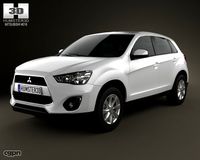 Mitsubishi Outlander Sport (RVR / ASX) 20123d model