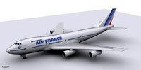 Boeing Air France3d model