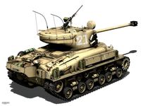 M-51 Super Sherman IDF3d model