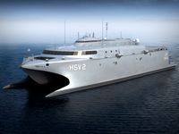 US Navy HSV-2 Swift3d model