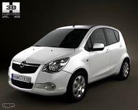 Opel Agila 20083d model