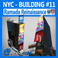 Ramada Renaissance Building3d model