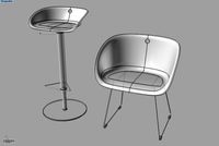 Habitat Palocco chair3d model