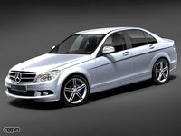 Mercedes C-class 20083d model