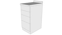 counter basic 40-90-60 drawer