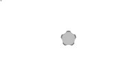 Plastic Five Lobe Knob