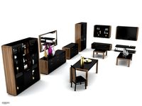 Living room POLAR Set3d model