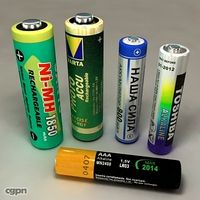 Battery3d model
