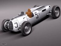 Auto Union Type C 19363d model