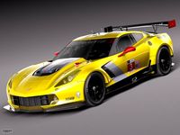 Chevrolet Corvette C7R 20153d model