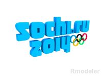 Olympic Games Sochi 20143d model