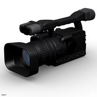 Canon HD Camcorder3d model