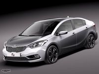 Kia Cerato - K3 - Forte - 20143d model