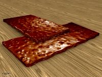 Dark Chocolate Bar3d model