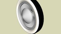 Old Style Whitewall wheel