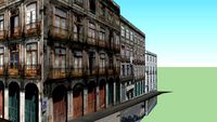 conjunto de casas praca infante dom henrique