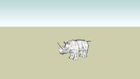 White Rhinoceros (adult)