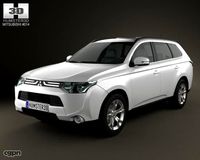 Mitsubishi Outlander 20133d model