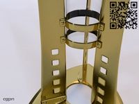 Art Nouveau metal3d model