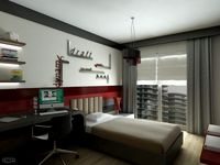 Teenage room3d model