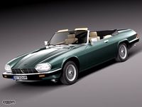Jaguar XJS convertible 19753d model