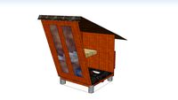 Passive solar chicken coop