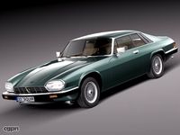 Jaguar XJS coupe 19753d model