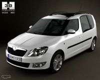 Skoda Roomster 20113d model