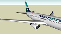 B737-700 West Jet.
