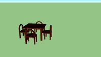 tavolo e sedie per ristorante o per casa table and chairs