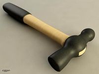 Ball Peen Hammer3d model