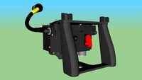 M134D Ti GCU & Spade grip