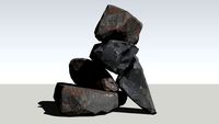 stone landscape feature