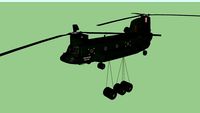Boeing CH-47 Chinook w/ Fuel Tanks (1962-1975)