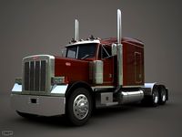 Peterbilt tractor3d model
