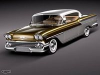Chevrolet Bel Air 19583d model