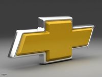 Chevrolet Logo3d model