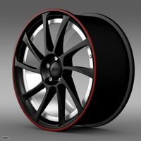 VW Beetle ABT 2012 rim3d model