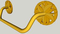 Pull - brass - for furniture - 02