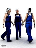 CWom0016-Wa3d model