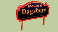 Welcome Sign Dagsboro, Delaware