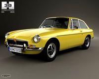 MG MGB GT V8 19733d model