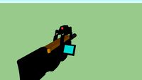 P90 with silencer and heartbeat sensor