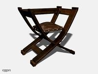 Medieval Chair013d model