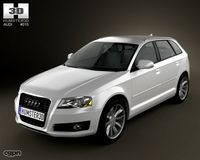 Audi A3 Sportback 20113d model