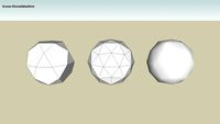 Icosa–Docedahedron - 3 versions