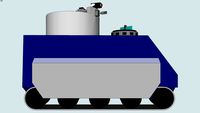 Silver Shields M78A2 Light Transport Vehicle